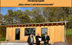 Förderprojekt Regionalbudget 2022: "Bau eines Lehrbienenstands"