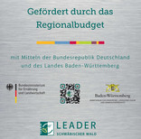Förderplakette Regionalbudget