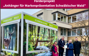 Förderprojekt Regionalbudget 2022: "Anhänger für mobile Markenpräsentation für den Schwäbischer Wald"